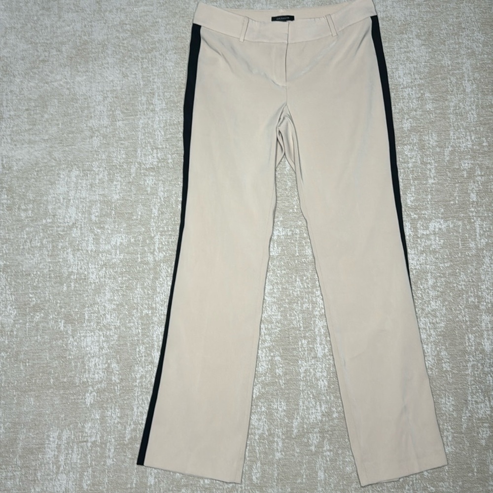 Ann Taylor Racer Stripe Color Block Pant Size 8